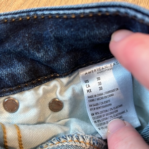 Men’s American Eagle jeans shorts size 30 - Picture 5 of 5